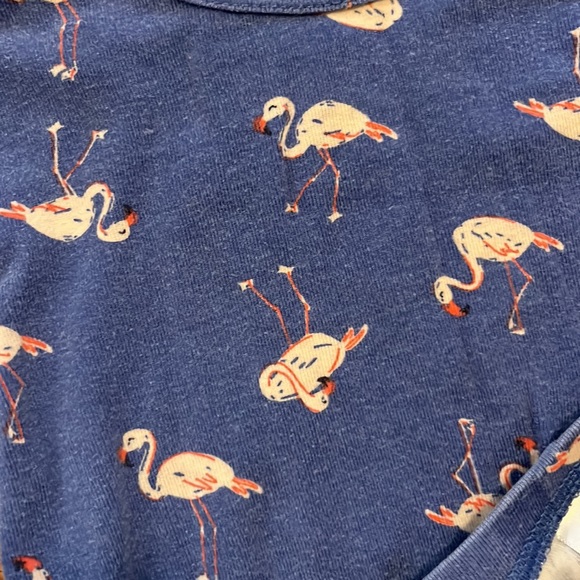 Gap flamingo 2 piece pajama set size 5T - Picture 2 of 3